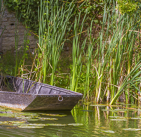 Barque dans le Marais Poitevin